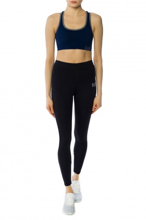 Sports bra with logo, zdjęcie 2 Sports bra with logo od EA7 Emporio Armani
